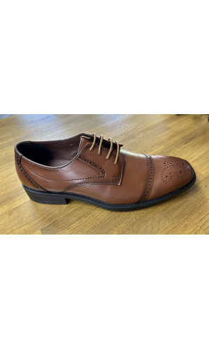 Eton Tan Brogue