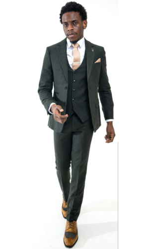 Attenborough Wool Blend Suit