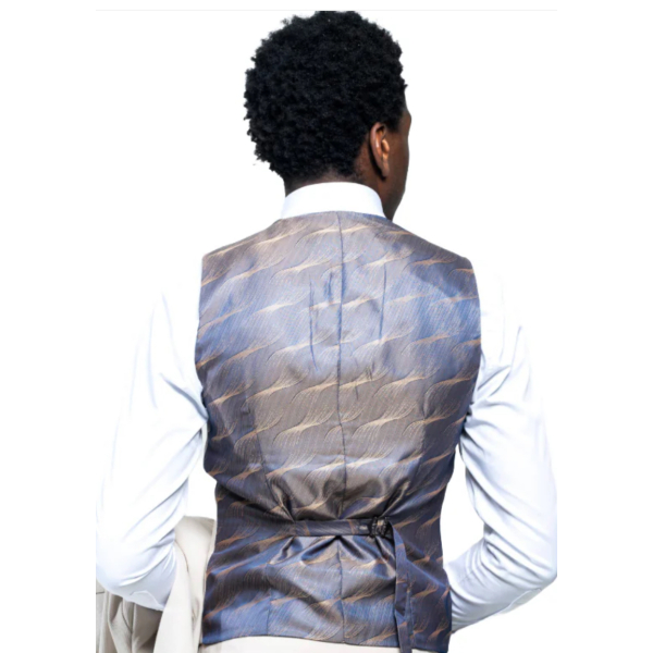 Charles Grey Beige Sandro Suit - Image 5
