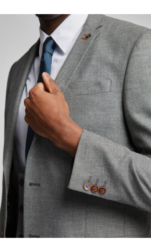 Blake Grey Slim Fit Jacket