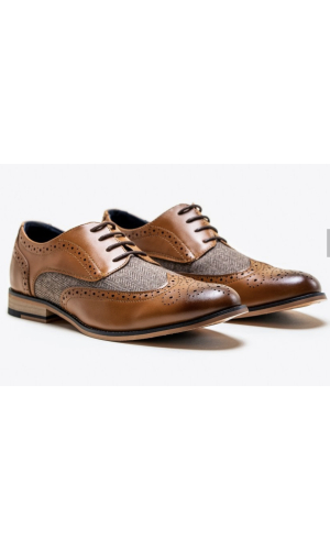 Cavani Tan Oliver Shoe