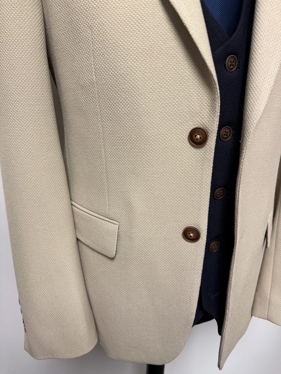 Charles Grey Beige Charlton Suit - Image 10