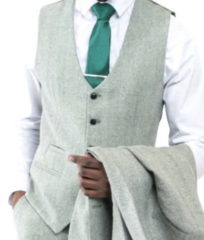 Charles Grey Fenwick Wool Blend Waistcoat - Image 6