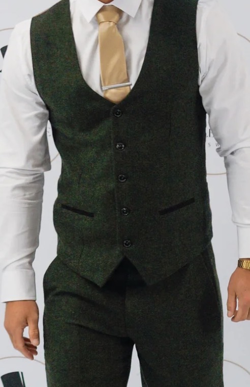 Charles Grey Attenborough Wool Blend Waistcoat - Image 4