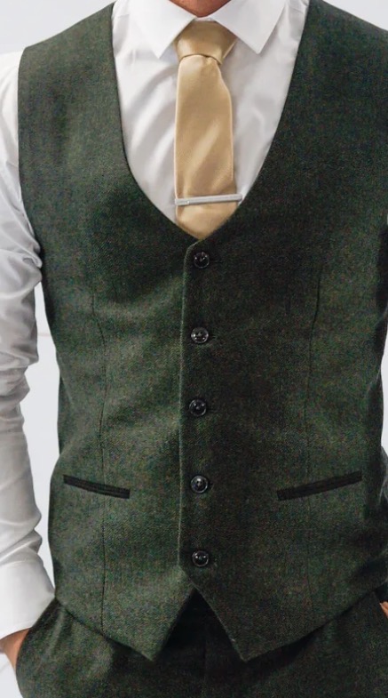 Charles Grey Attenborough Wool Blend Waistcoat - Image 5